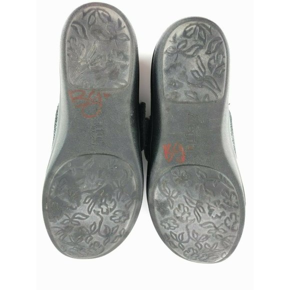 Alegria Size 36 W 6-6.5 W Blue Metallic Hook Loop - Picture 8 of 11